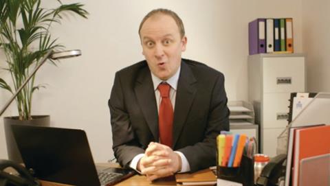 Comedian Darren Strange features in Staples’ Channel 4 sponsorship