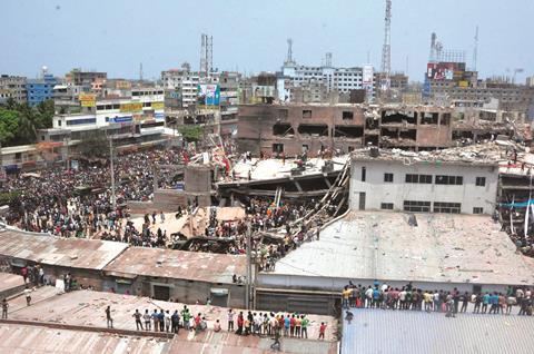 The collapse in Bangladesh has so far left more than 800 people dead