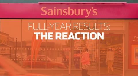 Sainsbury's full-year results