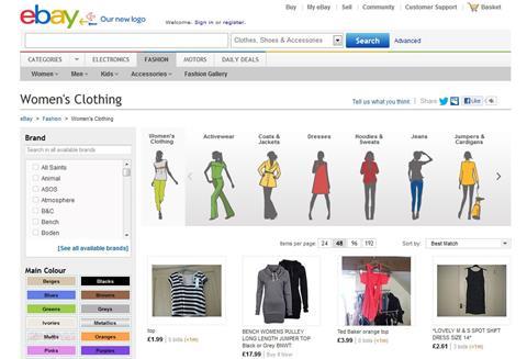 Online marketplace eBay has re-launched its website with a new contemporary look and feel.