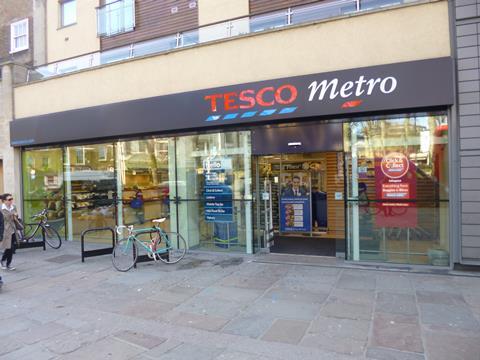 Sean McCurley, who was in charge of Tesco's convenience division,has left the grocer