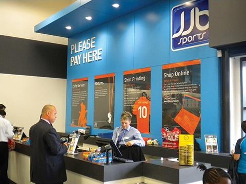 The JJB fascia is likely to disappear
