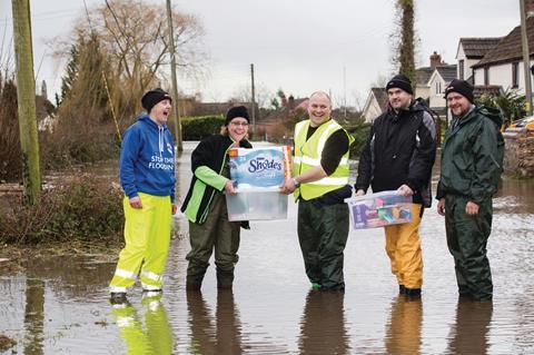 Asda offered assistance to flood-hit communities.