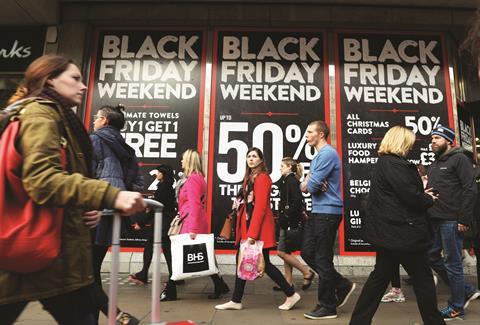 Black Friday has driven the biggest sales growth in over a decade