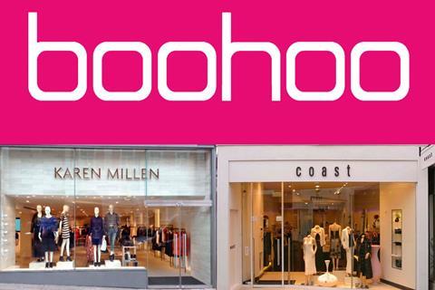 Boohoo clothing store store