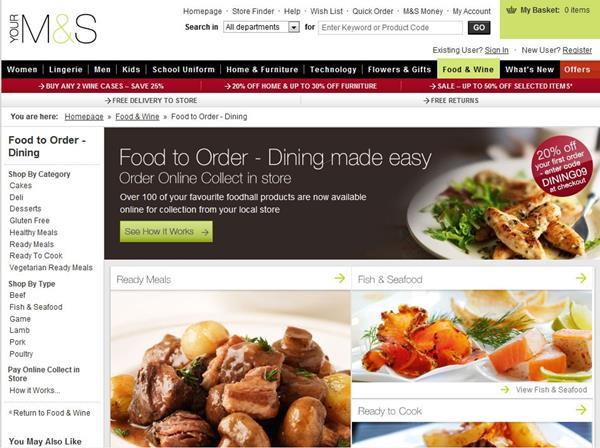 M&S launches click and collect dining | News | Retail Week