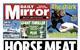 Tesco horse meat Mirror front page